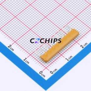 4609X-101-681LF ตัวต้านทานแบบเครือข่าย SIP-9-2.54 มม. (จำนวนตัวต้านทาน: 8 ตัว) (ความต้านทาน: 680 โอห์ม ความแม่นยำ: 2%) - Product Image 2