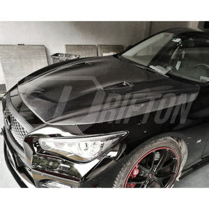 Capucha de fibra de carbono estilo GTR para Infiniti Q50 2013-2024 - Product Image 4