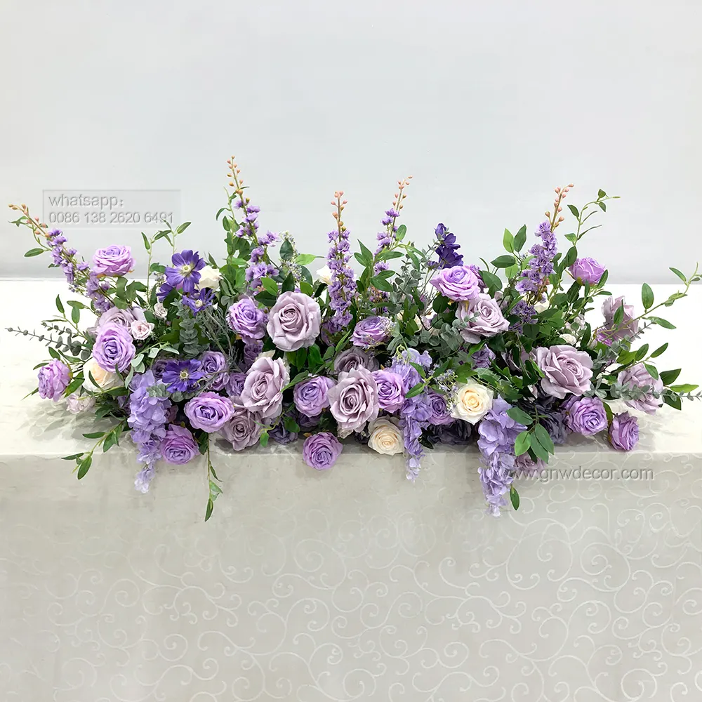 Gnw floral atacado decoração de mesa floral, arranjo floral, flor, para casamento, mesa, bola superior, decoração de casa