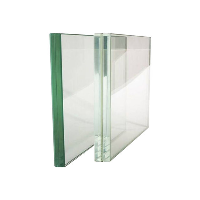 Customizable 5+5 8+8 10+10 Clear Laminated Glass Architectural Building Glass Panels for Bathroom Sliding Door Villas Window