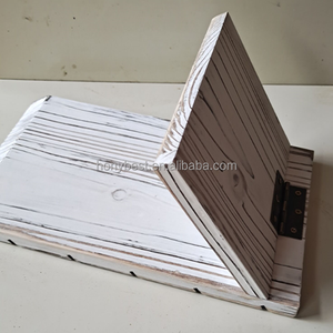 Présentoir à bijoux en bois <span class=keywords><strong>blanc</strong></span> vintage, organisateur de bracelets, porte-clés, présentoir de cartes de visite - Product Image 6