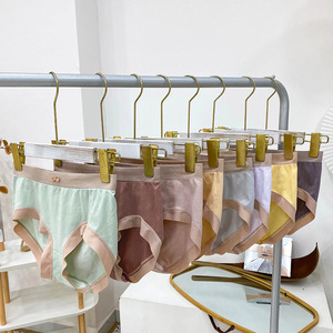 Southeast Asia Hot Selling <strong>Box</strong> <strong>Underwear</strong> <strong>Women</strong> Sexy Bow Color Clash Seamless Waist Triangle <strong>Underwear</strong> - Product Image 3