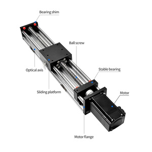 KNK MG80G High Precision &plusmn;0.02mm Ball Screw <strong>Linear</strong> Actuator Module Dual Optical Axis Sliding Table For CNC Automation Equipment - Product Image 2