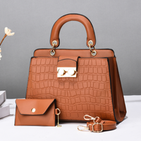 Sac à main fourre-tout décontracté pour femme en cuir PU imperméable de luxe coréen avec fermeture éclair et doublure en polyester, collection 2026, vente chaude
