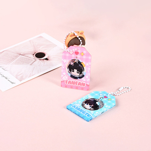 Wholesale Custom Acrylic <b>Keychain</b> Pendants Double-Sided Cartoon DIY Cute Decoration Perfect for Fan Support Gifts - Product Image 3