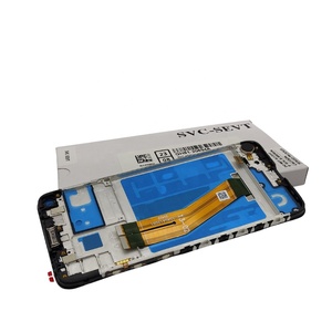 จอแอลซีดีของแท้อะไหล่โทรศัพท์มือถือสำหรับซัมซุง M11 M115มีจอแอลซีดีอะไหล่อะไหล่เปลี่ยนเฟรมประกอบกับชุดบริการ - Product Image 3