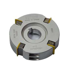 Cabezal de corte con cuchillas de inserción recta para cepilladora de espesor de madera, acero y aluminio, personalizado para carpintería - Product Image 1
