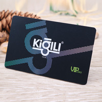 Cartes de visite personnalisées Premium Carte d'identité en PVC avec impression de LOGO Carte de visite acrylique NFC Interface de communication RFID
