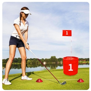 Trò chơi golf sân sau cuối cùng cho trẻ em và người lớn trò chơi golf 6 lỗ cầm tay - Product Image 5