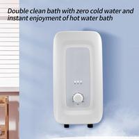 Chauffe-eau électrique à conversion de fréquence automatique avec chauffage instantané et sortie à température constante pour camping-car et hôtel