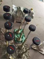 Barre d'haltère fixe avec logo personnalisé pour dynamophilie et salle de sport, diamètre 50mm et 28mm, matériau CPU, barre de fitness professionnelle