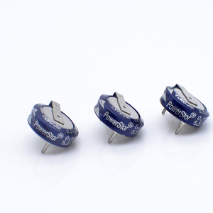 Bom-condensadores eléctricos de doble capa, KW-5R5C105-R cilíndrica de celda de moneda, <span class=keywords><strong>1.0F</strong></span>, 5,5 V, EDLC, al mejor precio - Product Image 1