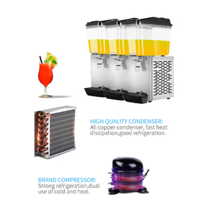 MK-<strong>JD316</strong> Commercial 3 Tanks 16L*3 Automatic Cooling Blending Juice Dispenser for Sale - Product Image 3