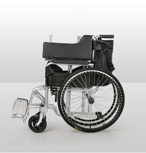 <span class=keywords><strong>Silla</strong></span> de Ruedas Manual Ligera de Alta Calidad, Económica, Plegable y Portátil, Hecha de Acero <span class=keywords><strong>para</strong></span> Fijación en Escaleras - Product Image 4