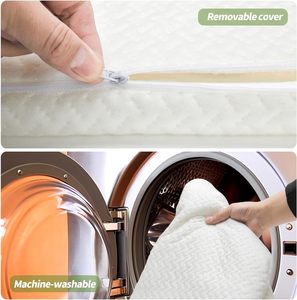 Materasso Premium per Culla e <span class=keywords><strong>Letto</strong></span> per Bambini - Ideale per Culle e Letti per Bambini, Certificato CertiPUR-US, Rivestimento Impermeabile e Lavabile in Lavatrice - Product Image 5