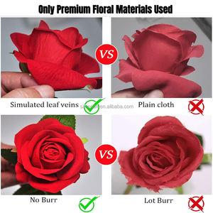 Alta calidad personalizado 5d 3D flor pared telón de fondo seda Artificial flor decorativa pared Rosa boda Rosa pared Penels - Product Image 4