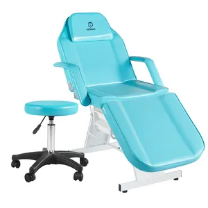 Lit de spa en bois à hauteur réglable de haute qualité Table de massage et de massage en couleur en option pour l'utilisation de la thérapie de beauté en salon
