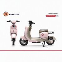 Moto électrique sans balais 1200W 48V à autonomie ultra longue, avec siège confortable, idéale pour les trajets quotidiens des femmes – Vente directe usine