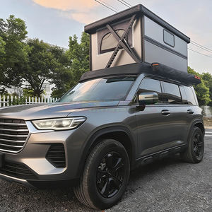 Tente de toit rigide en alliage d'aluminium pour 3-4 personnes, tente de toit électrique pour voiture, tente de toit pour le camping en plein air avec échelle - Product Image 5