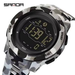 Reloj Deportivo para Hombre Sanda 2186, Reloj de Moda con Pantalla LED Digital, Reloj Multifuncional para Hombre - Product Image 3