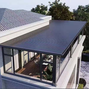 Panneau sandwich en aluminium isolé Great Wall personnalisé, tôle de toiture, âme en <span class=keywords><strong>polyuréthane</strong></span>, résistant au feu, utilisation extérieure moderne, Chine - Product Image 6