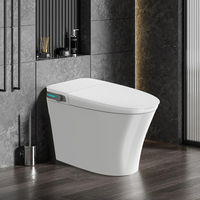 Toilette électrique à chasse d'eau automatique TA-767ZD sol en céramique une pièce cuvette de toilette intelligente intelligente