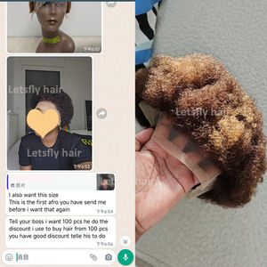 Letsfly Afro Kinky Straight Perruques Africaines 13x4 Lace Frontal <span class=keywords><strong>Boom</strong></span> Cheveux Humains Brésiliens Couleur Naturelle Doux Bouclés Perruques Livraison Gratuite - Product Image 2