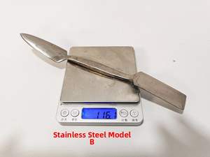 Cuchillo de Escultura y Herramientas de Modelado de Arcilla y Cerámica de Acero Inoxidable 304 Forjado a Mano, Estilo <span class=keywords><strong>Italiano</strong></span> - Product Image 3