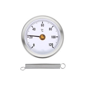 Công nghiệp Analog lưỡng kim Máy nước nóng ống nhiệt độ đo quay số Ống Nhiệt kế với mùa xuân Clip - Product Image 5