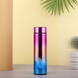 Thermos isotherme numérique de 500 ml avec affichage de la température LED, bouteille d'eau intelligente avec capteur - Product Image 3