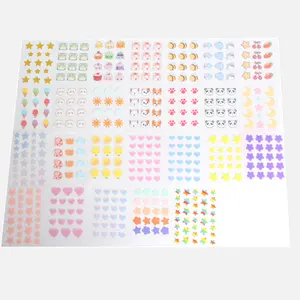 Patch Waterproof Colorful Acne Patch Stars Diamond Pimple Patch White Label For Whole Face Care