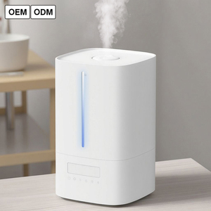 RUNAL 5L Humidificateur ultrasonique chauffant à remplissage par le haut avec télécommande pour chambre de bébé 2L 3L 4L 5L Nouveau Smart Wi-Fi - Product Image 1