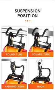 新型スチール製500kgミニ電動ホイスト、30mワイヤーロープ付き、小売店・ホテル向け - Product Image 3