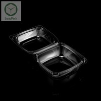 Boîte transparente en plastique LEAP PACK pour le stockage de produits de boulangerie et de gâteaux