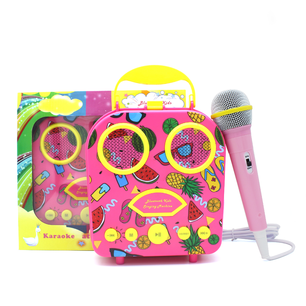Прямая продажа с фабрики, динамик, Портативная Игрушка для караоке, музыкальный инструмент для детей, девочек, мальчиков, развивающий музыкальный инструмент