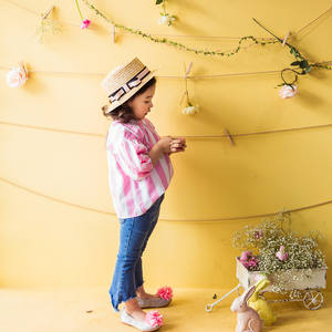 เสื้อยืดแขนยาวสองสีแฟนซีสำหรับเด็กผู้หญิง ไม่มีชื่อแบรนด์ จากเว็บไซต์ช้อปปิ้งออนไลน์ - Product Image 3