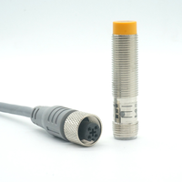 Sensor Saklar Kedekatan Induktif Deteksi Logam Non-Terintegrasi NPN NO 3 Kabel Profesional BANGTOS M12