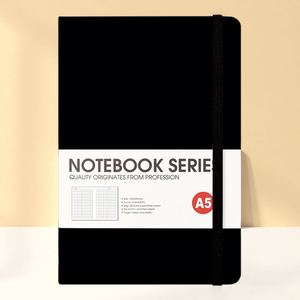 2026 A5 Hard Cover Embossed Logo <b>Leather</b> Diary Planner 80 <b>Sheets</b> Loose Leaf Custom Color OEM Service - Product Image 5