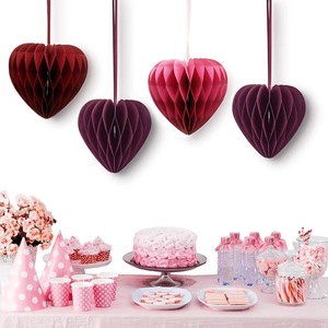 Décoration réaliste en forme de kaki en papier nid d'abeille orange pour centre de table de fête d'automne ou de Thanksgiving - Product Image 5