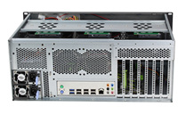 Casing Server pendek 4U terlaris kedalaman TOP4U300-300mm, Motherboard ATX, daya CRPS/ATX