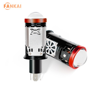 FANKAI H4 LED ไฟหน้า 12000lm 6000K 12V มินิโปรเจคเตอร์เลนส์สำหรับรถยนต์รถจักรยานยนต์การปรับปรุงแบบรีเทอร์ฟิตอัพ - Product Image 1