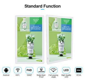 Androidの壁に取り付けられたメディアテレビ18.5インチ液晶広告エレベーターの広告ディスプレイ18" - Product Image 2