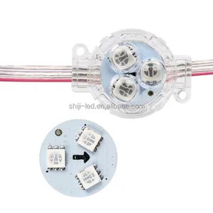 Ticaret güvencesi adreslenebilir UCS1903 30mm Rgb Led piksel açık noel dekorasyon ledi modül lamba