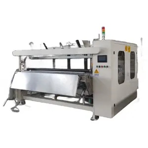 BL-1575 Automatic toilet rolls kitchen towels rewinding and cutting manufacturing machines