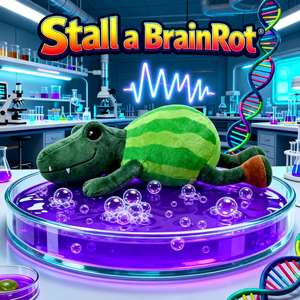 En stock : Jouet en peluche de périphérique de jeu Steal a Brainrot - un « sac à émotions en peluche douce » pour les moments où vous n'êtes pas dans votre état normal ou émotionnel - Product Image 2