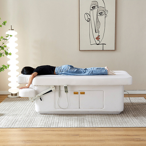 <span class=keywords><strong>Table</strong></span> <span class=keywords><strong>de</strong></span> <span class=keywords><strong>massage</strong></span> plate électrique réglable et stationnaire pour <span class=keywords><strong>esthéticienne</strong></span> professionnelle la plus confortable <span class=keywords><strong>de</strong></span> Wally Beauty - Product Image 6