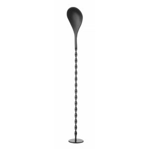 Cuchara de Bar BarUp Negra de 280x35mm con Guante para Muebles de Bar - Product Image 1