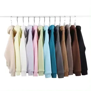 Không Có Chuỗi Trống Người Đàn Ông Hoodies Unisex 100% Bông Lông Cừu Áo Quá Khổ