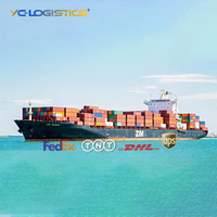 Agent d'expédition maritime et aérienne pas cher DDP LCL Express, transitaire, service de logistique internationale de la Chine vers l'UE et le Moyen-Orient