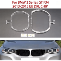 Module Source Lumineuse pour BMW Série 3 GT F34, Puce Angel Eye 2013-2015, Ballast Lumière Blanche, Version Européenne, Puce DRL pour Phare de Voiture